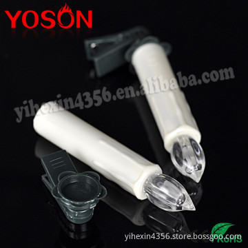 AA Dry Battery Warm White LED Christmas Tree Candle Light